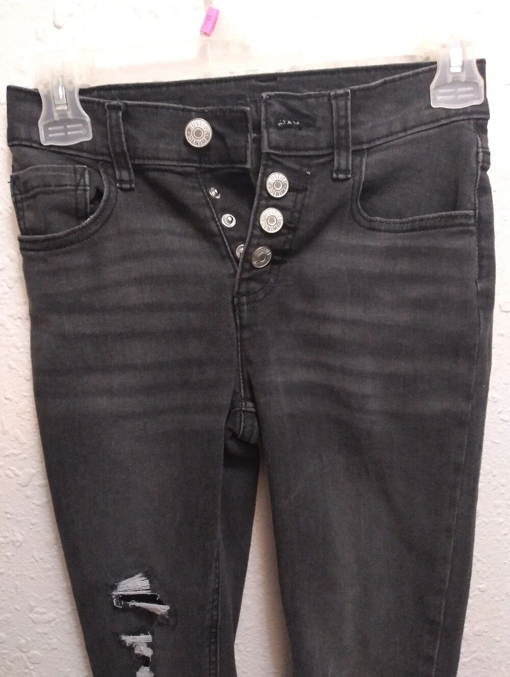 Justice Factory Distressed Jeggings